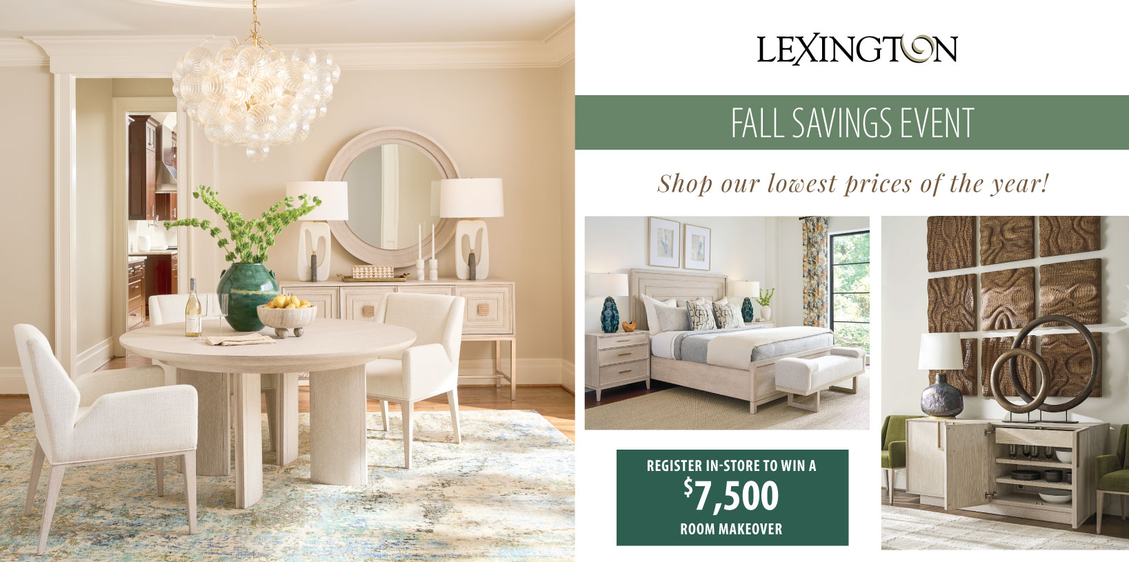 Lexington Fall Sale