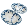 Picture of S/2 DEMARIO BL/IVORY GLZ BOWLS