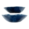 Picture of S/2 DEMARIO BL/IVORY GLZ BOWLS