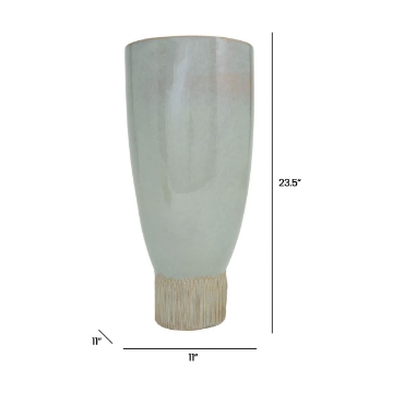 Picture of OMRAO ROBBIN BL GLS 23" VASE