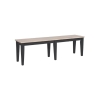 Picture of BROOKHAVEN 2TONE BENCH