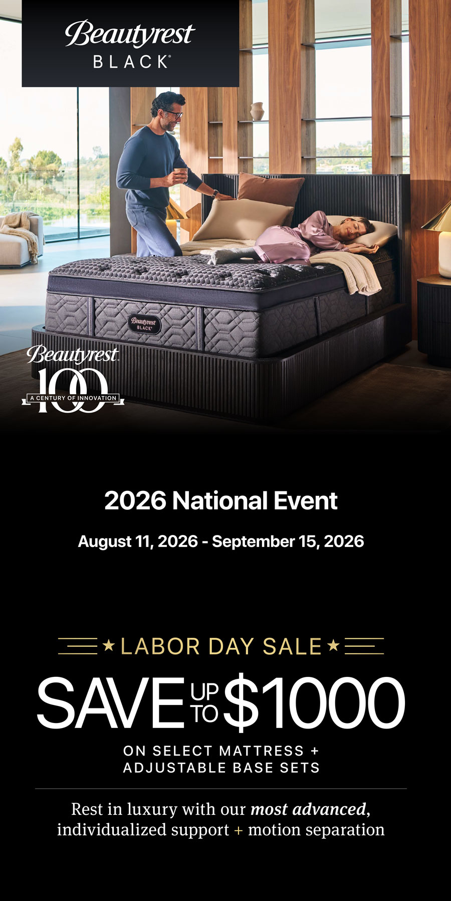 Beautyrest Labor Day Sale at Babette’s