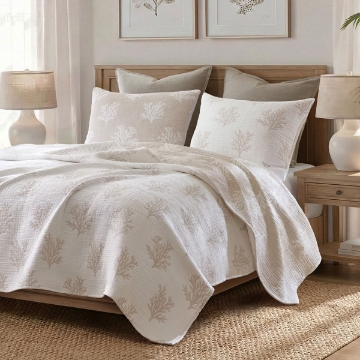 Picture of MIA CORAL TAN/GRAY 3PC QN SET