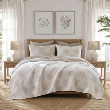 Picture of MIA CORAL TAN/GRAY 3PC QN SET