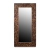 Picture of BROWN COCUNUT SHELL FLOOR MIRR