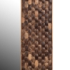 Picture of BROWN COCUNUT SHELL FLOOR MIRR