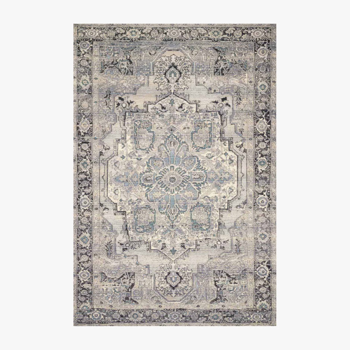 Picture of MIKA1 GRY/BL OUTDR 5'3X7'8 RUG