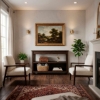 Picture of GRANT BRW CONSOLE TABLE