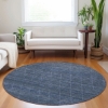 Picture of BURANO 3 NAVY 8' ROUND RUG