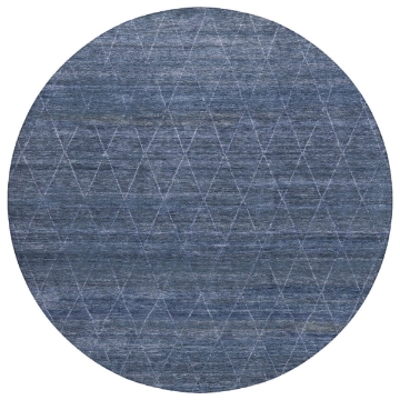 Picture of BURANO 3 NAVY 8' ROUND RUG