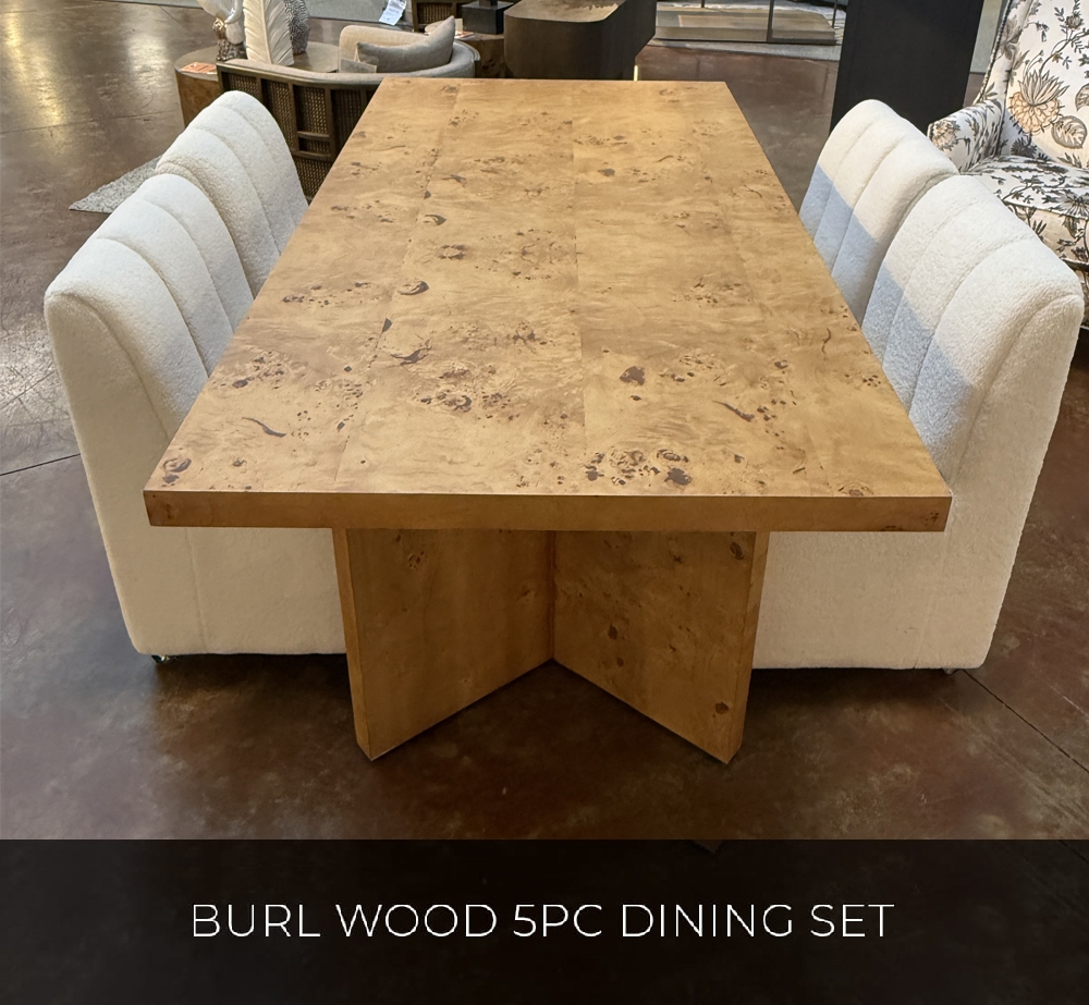 Burl Wood Dining