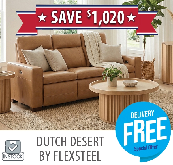 Flexsteel Dutch Desert Sofa